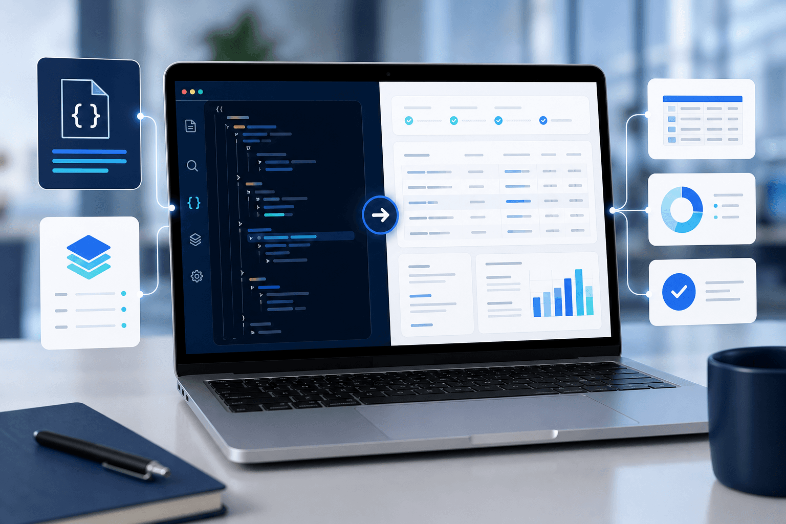 Lector JSON, anexos y libros legales